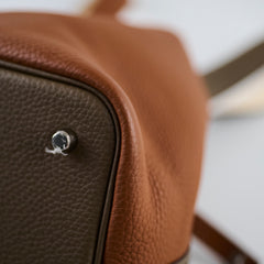 Hermes Picotin 22 Gold/Etoupe/Nata Clemence 2021