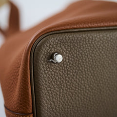 Hermes Picotin 22 Gold/Etoupe/Nata Clemence 2021