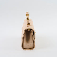 Chanel CC Seasonal Top Handle Beige