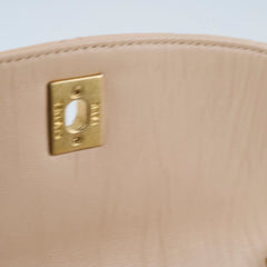 Chanel CC Seasonal Top Handle Beige
