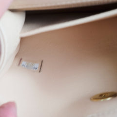 Chanel CC Seasonal Top Handle Beige
