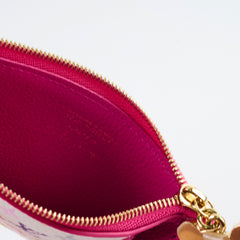 Louis Vuitton X Takashi Murakami Multicolor Blanc Romy Cardholder