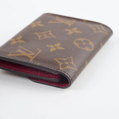 Louis Vuitton Rosalle Coin Purse Monogram Burgundy
