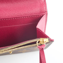 Louis Vuitton Rosalle Coin Purse Monogram Burgundy