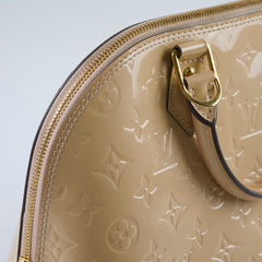 Louis Vuitton Alma Vernis PM Beige
