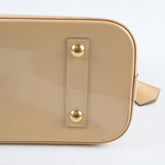 Louis Vuitton Alma Vernis PM Beige