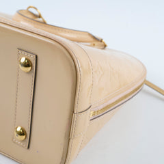 Louis Vuitton Alma Vernis PM Beige