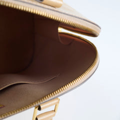 Louis Vuitton Alma Vernis PM Beige