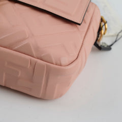 Fendi Medium Baguette Blush Pink