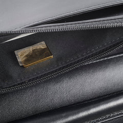 Chanel Boy Woc Black Caviar GHW (microchip)