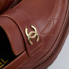Chanel Women's Loafer Brown Size 36