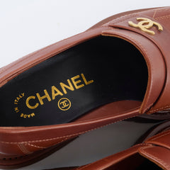 Chanel Women's Loafer Brown Size 36