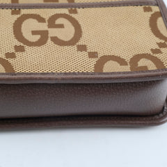 Gucci Jumbo GG Camera Bag Brown