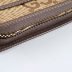Gucci Jumbo GG Camera Bag Brown