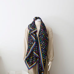 Louis Vuitton TM Multicolor Scarf 140 x 140 cm Wool/Silk