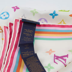 Louis Vuitton TM Multicolor Scarf 90 x 90 cm