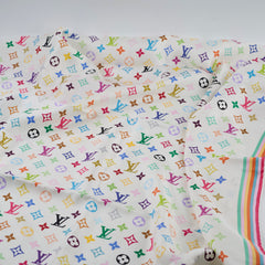 Louis Vuitton TM Multicolor Scarf 90 x 90 cm