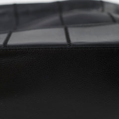 Chanel Square Stitch Hobo Bag Black