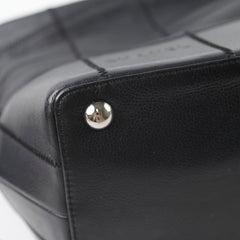 Chanel Square Stitch Hobo Bag Black