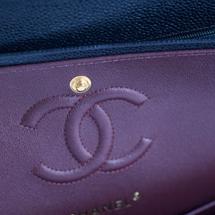 Chanel Small Classic Flap Caviar Black (Microchipped)