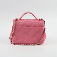 Chanel Caviar Small Business Affinity Pink Microchip