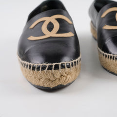 Chanel CC Espadrilles Black - Size 36