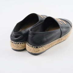Chanel CC Espadrilles Black - Size 36