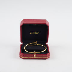 Cartier Juste Un Clou JUC Classic Model Yellow Gold Size 16