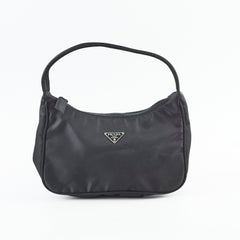 Prada Re-Edition Nylon Shoulder Bag Black