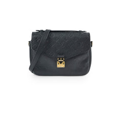 Louis Vuitton Pochette Metis Empreinte Black