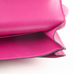 Hermes Constance 18 Rose Pourpre C Stamp