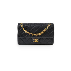 Chanel Seasonal Flap Black Microchipped 2023