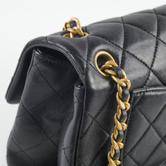 Chanel Seasonal Flap Black Microchipped 2023