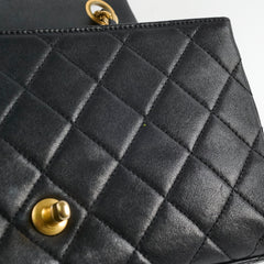 Chanel Seasonal Flap Black Microchipped 2023