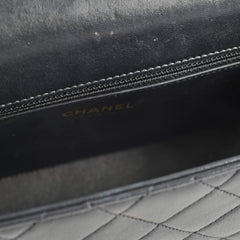 Chanel Seasonal Flap Black Microchipped 2023