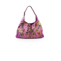 Gucci Floral Shoulder Bag Pink