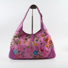 Gucci Floral Shoulder Bag Pink