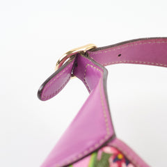 Gucci Floral Shoulder Bag Pink