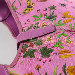 Gucci Floral Shoulder Bag Pink