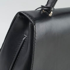 Prada Vitello Sound Top Handle Bag Black