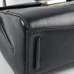 Prada Vitello Sound Top Handle Bag Black