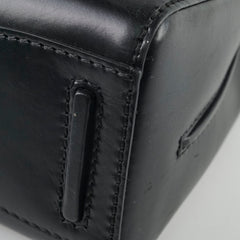 Prada Vitello Sound Top Handle Bag Black