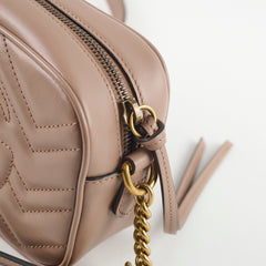 Gucci Marmont Camera Bag Mini Beige