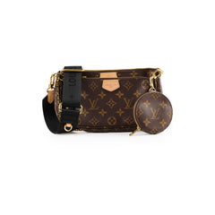 Louis Vuitton Multi Pochette Monogram Black