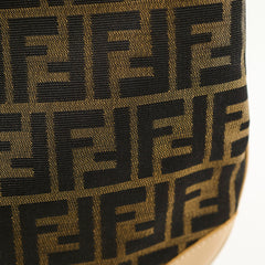 Fendi Vintage Zucca Shoulder Bag Brown