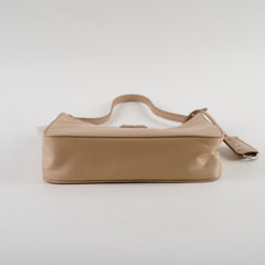 Prada Nylon Re-Edition 2005 Shoulder Bag Beige