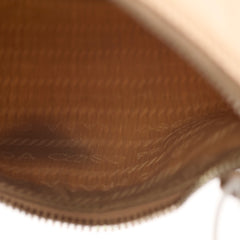 Prada Nylon Re-Edition 2005 Shoulder Bag Beige