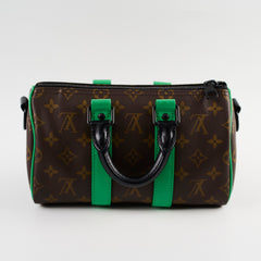 Louis Vuitton Keepall 25 Monogram Green/Black