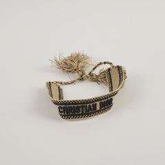 Christian Dior Woven Friendship Bracelets - Set of Two
