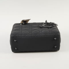 Christian Dior ABC Lady Dior Small Matte Black